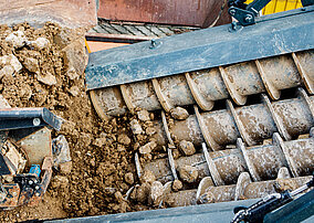 LIG: Spiralwellensieb trennt Abraumhalden