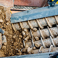 LIG: Spiralwellensieb trennt Abraumhalden