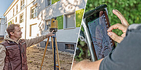 Messen, planen und bauen mit einem System