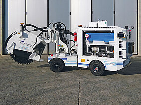 Elektrische Grabenfräse vorgestellt