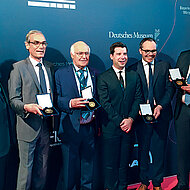 Herrenknecht mit der Dieselmedaille f&uuml;r Innovationen ausgezeichnet