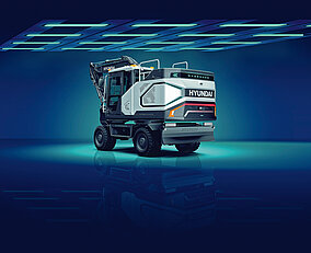 Brennstoffzellen-Mobilbagger im Live-Einsatz