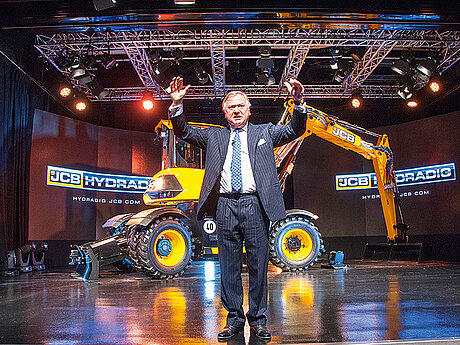 Der Hydradig revolutioniert das Konzept des Mobilbaggers