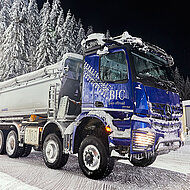 Daimler Truck: Schneeberge versetzen f&uuml;r den Spitzensport