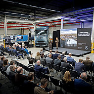 Mercedes-Benz Werk W&ouml;rth mit 60. Jubil&auml;umsjahr