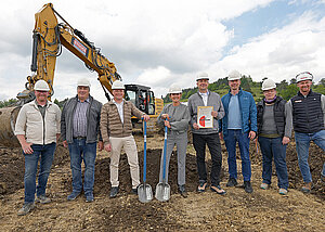 Erster Spatenstich markiert Beginn der Bauphase