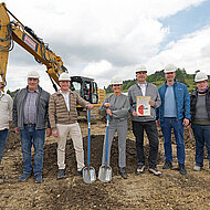 Erster Spatenstich markiert Beginn der Bauphase
