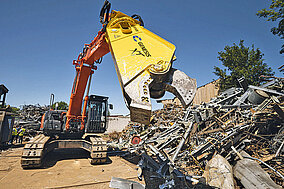 Stahlschrott wirtschaftlich zerlegen