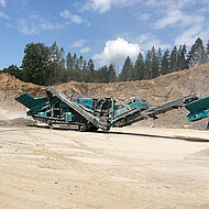 K&ouml;lsch: Verkettete Aufbereitung im Granitsteinbruch