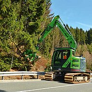 Hyundai CE: Landesstra&szlig;e in nur vier Wochen ber&auml;umt