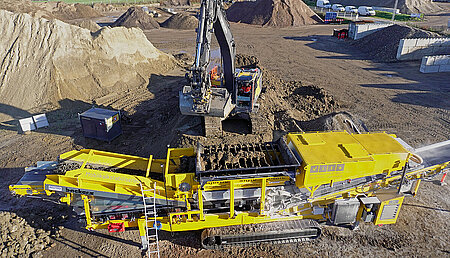 &raquo;3-talc&laquo;: Geballte Power f&uuml;r mobiles Sieben und Mischen