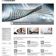 Neue Internet-Pr&auml;senz der HUESKER Gruppe