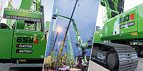 Akkugestützte Maschinen als Messe-Highlight