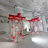 Meva-Portfolio bewährt sich im Baustelleneinsatz