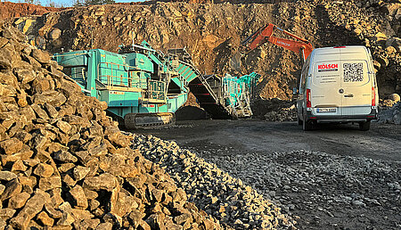 Zwei Powerscreen Premiertrak 600 liefern Leistung am Limit 