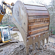 Baggerl&ouml;ffel aus eigener Produktion