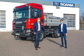 Scania/Meiller: Scania Rent erhöht mit Meiller sein Kipper-Angebot