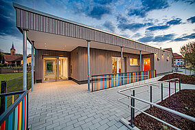 Algeco: Neue Kita in Spalt als Modulgebäude realisiert