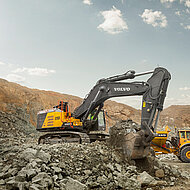 Volvo Construction Equipment: Der 90-Tonnen-Bagger von Volvo CE ist jetzt weltweit verfügbar