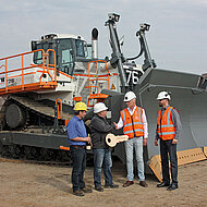 Liebherr: Erste hydrostatische 70-Tonnen-Planierraupe in Deutschland