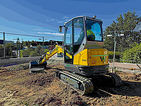 Bagger, Bodenverdichter und Dumper für die »Grüne Branche«