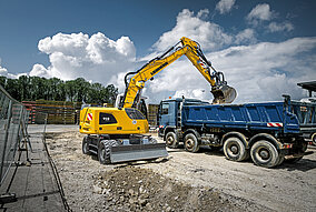 Mobilbagger mit Einführung der ABE ab Werk 