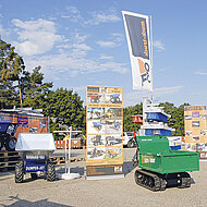 Raupen-Elektro-Dumper RDE 500 vorgestellt