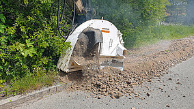 KEMROC: Mit dem Schneidrad im Breitbandausbau