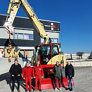 Hydrema punktet mit Kompaktheit, Hubkraft und Reichweite