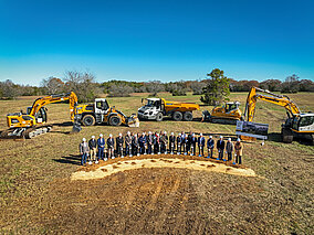 Spatenstich für neues US-Logistikzentrum
