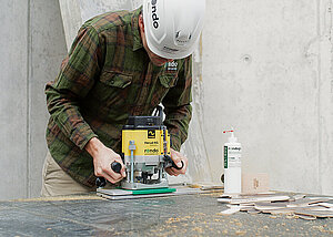 Schalung in Sekunden reparieren