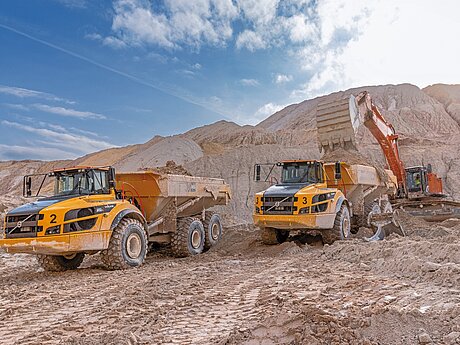 Herausragende Traktion: OTR-Reifen für knickgelenkte Dumper und Radlader