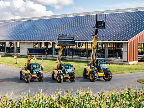 Die neuen Telehandler von Zeppelin
