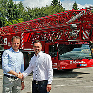 Mobilbaukran MK 88 an RIGA MAINZ ausgeliefert