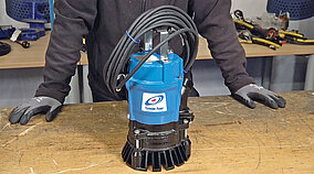 Pumpensicherheit auf der Bauma demonstriert