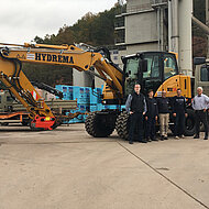 Gieger in Albersweiler f&auml;hrt Hydrema