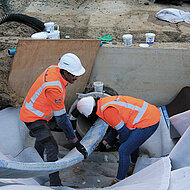 Sanierung von Abwasserdruckleitungen