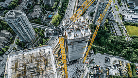 Kran überzeugt beim Einsatz in Kanada
