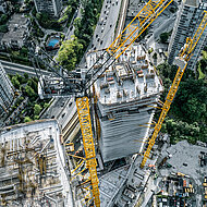 Kran &uuml;berzeugt beim Einsatz in Kanada