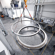 Liebherr-Components fertigt bisher gr&ouml;&szlig;tes Hauptlager f&uuml;r Tunnelbohrmaschinen