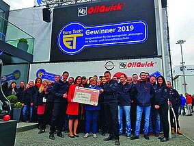 OilQuick spendet Prämie für »EuroTest-Preis« an Kinderhospiz