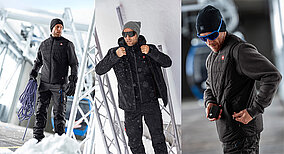 Smarte Workwear mit Komfort-Knopf: Wärme an, Kälte aus