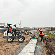 GIANT &ndash; Tobroco: Im Radladereinsatz f&uuml;r die &raquo;Formel&nbsp;1&laquo;