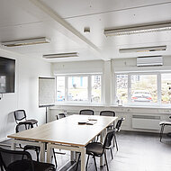 Algeco: Tempor&auml;res B&uuml;rogeb&auml;ude mit kompletter Netzwerktechnik nach nur gut drei Wochen 