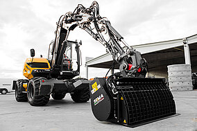 Flexibel betonieren und Kosten sparen mit der Sima Mischschaufel