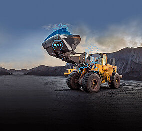 Radladerwaage für effizienteres Arbeiten