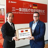 SANY: 50.000 Atemschutzmasken zur Eind&auml;mmung des Corona Virus