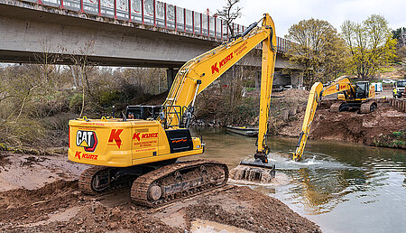 Wasserbau ohne Stillstand: Wenn Technik und Personal gleichzeitig gefragt sind 