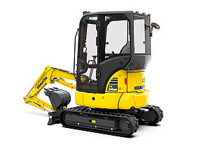 Komatsu: Minibagger profitiert von 100 Jahren Erfahrung