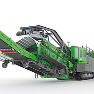 Brechertrio am Bauma-Messestand